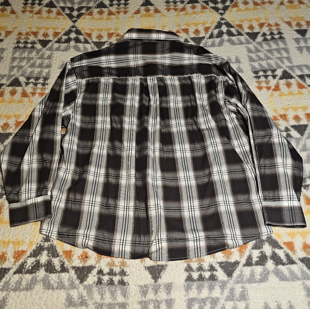 Gioberti Italy Long Sleeve Plaid Shirts Bundle Men’s Size 4X (3 Shirts) - Picture 6 of 11